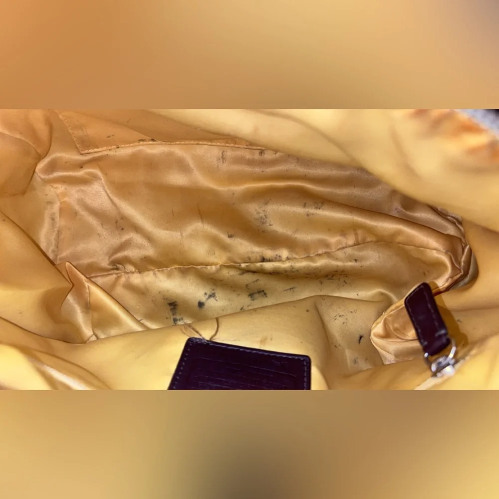 Coach 2009 rehab Heritage Stripe Signature Satchel GUC - Picture 14 of 14